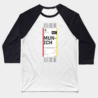 Boarding pass for Munich Baseball T-Shirt